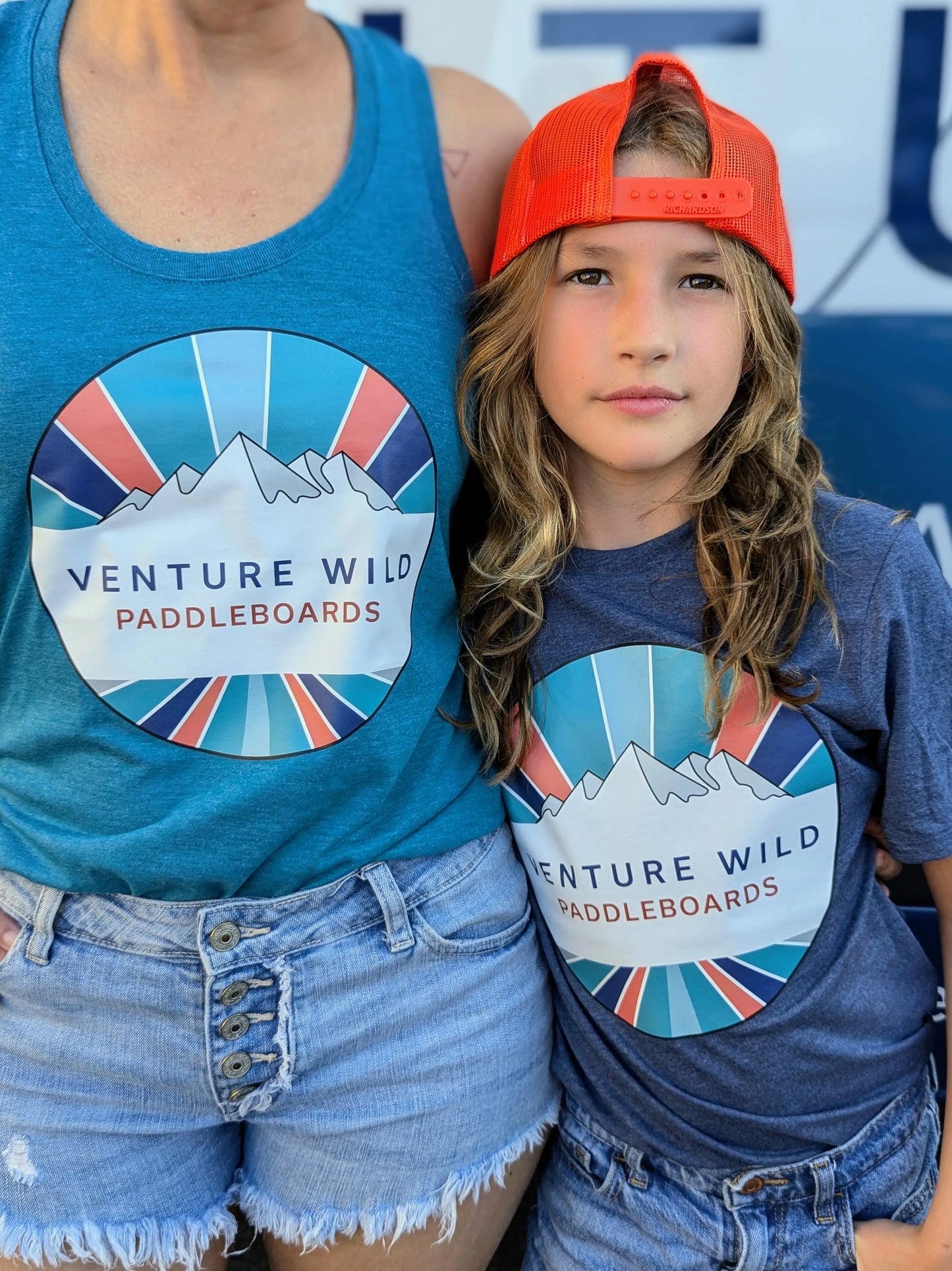 Neptune Blue Starburst Short Sleeve (Kids) Venture Wild