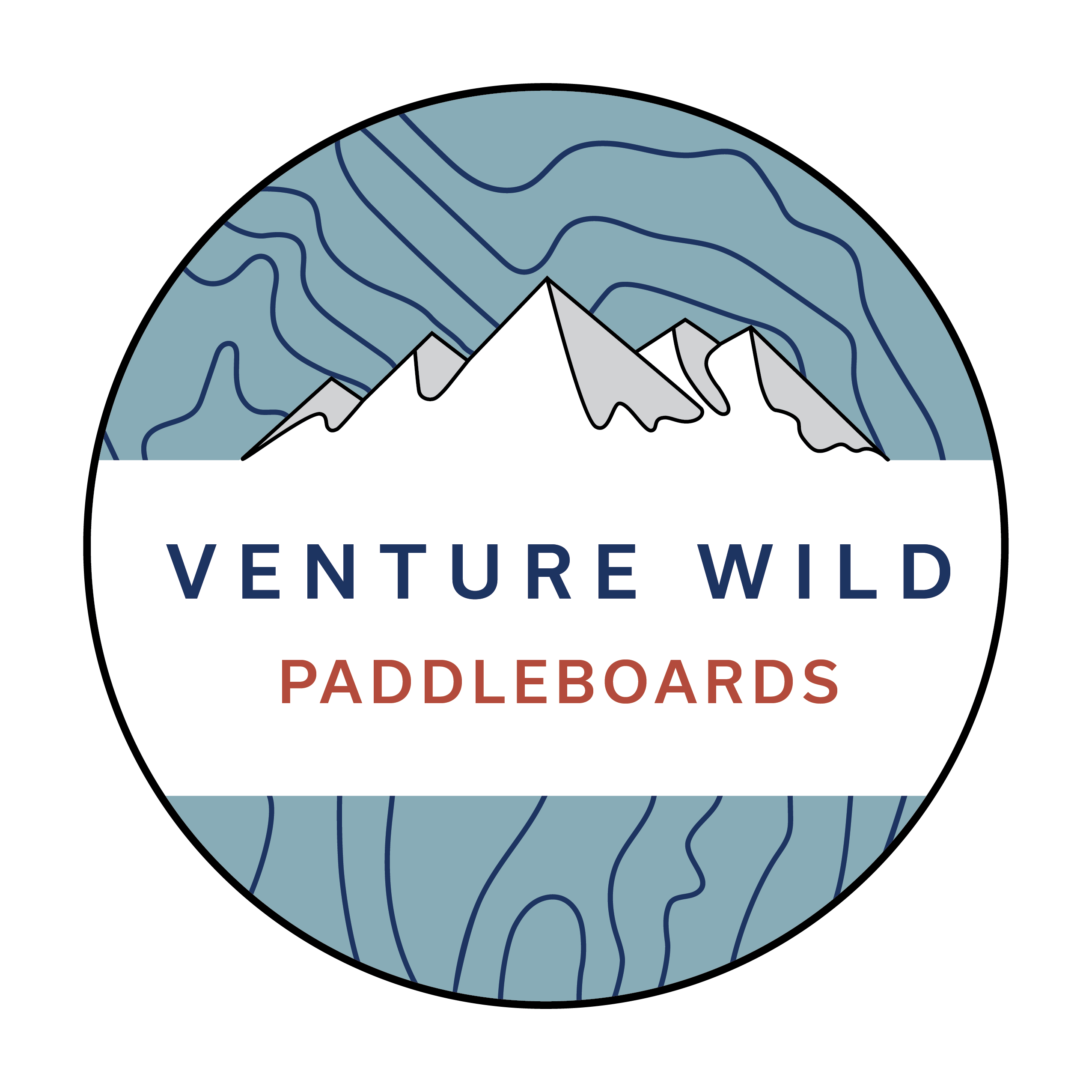 Paddleboards venture wild