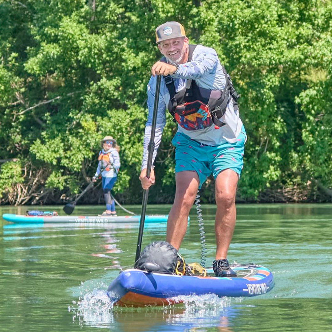 Sierra Flow | Inflatable V-Hull Stand Up Paddle Board | 12.6'x30"